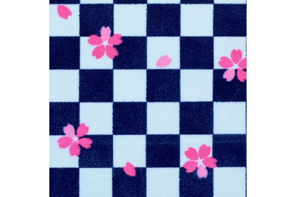 【ネット限定】ハンガーラックカバー　（市松さくら）