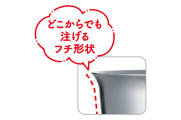 そそぎ上手片手鍋１８ｃｍ
