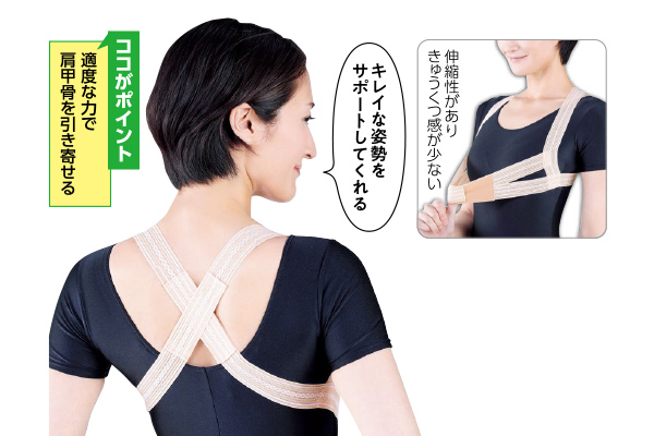 接骨院の先生が監修した姿勢サポーター