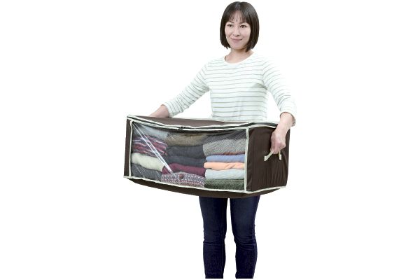 炭入り消臭衣類収納ケース