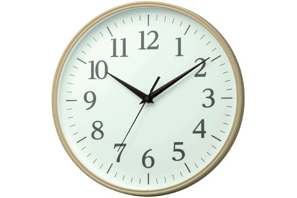 シンプル見やすい掛時計８ＭＧＡ４２