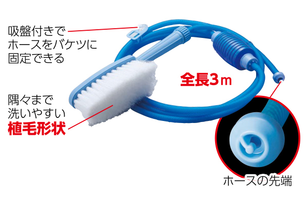 どこでもラクラク洗浄ブラシIII