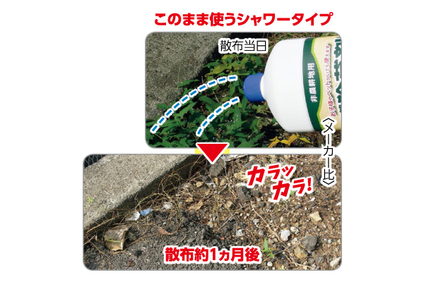 自然素材除草剤
