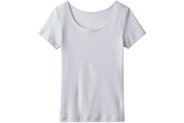グンゼ　肌を想う綿１００％　２分袖