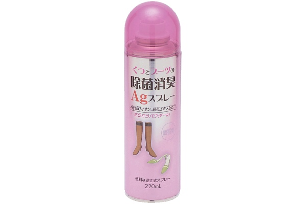 [くつとブーツの]除菌消臭Agスプレー[無香料]