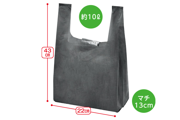 手付きで便利な消臭ポリ袋