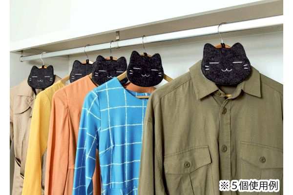 抗菌防臭！吸湿シート　黒ネコ