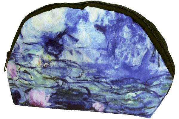 【ネット限定】名画マルチポーチ　　モネ「睡蓮」