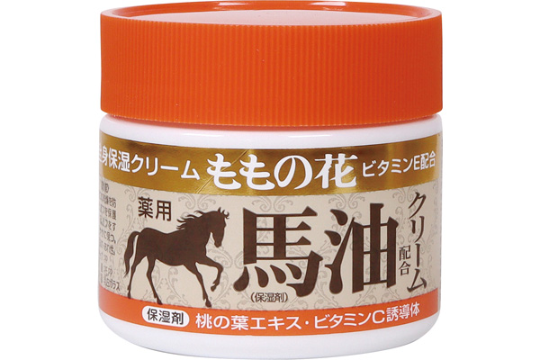ももの花 薬用馬油配合クリーム