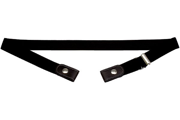 カジュアルらくらくゴムベルト ブラック