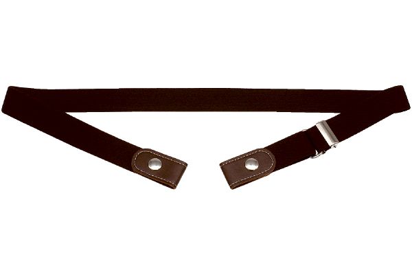 カジュアルらくらくゴムベルト ブラウン