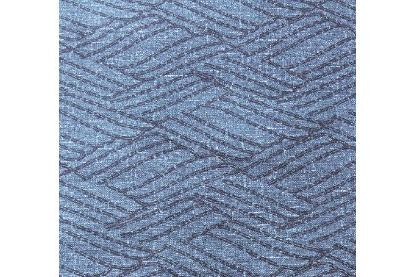 ふわ和袖なしはんてん　かすり調コン