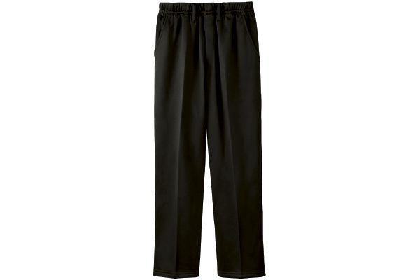 裏起毛あったかジャージスラックス Ｍブラック