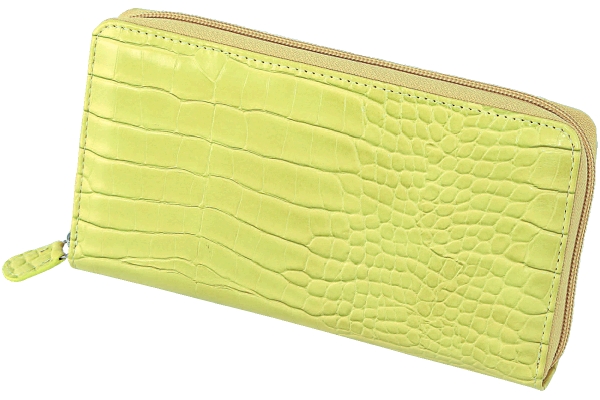 ３６カードたっぷり仕分け財布 イエロー