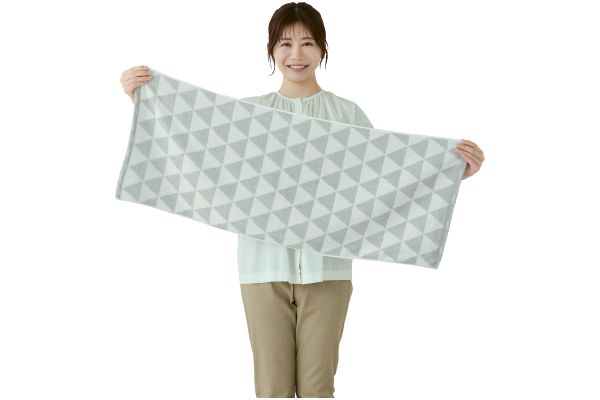 ［今治タオルブランド］ミニバスタオル　トライアングル