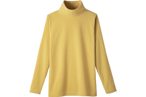 凄暖あったかフリースハイネックプルオーバー Ｍジャスミン