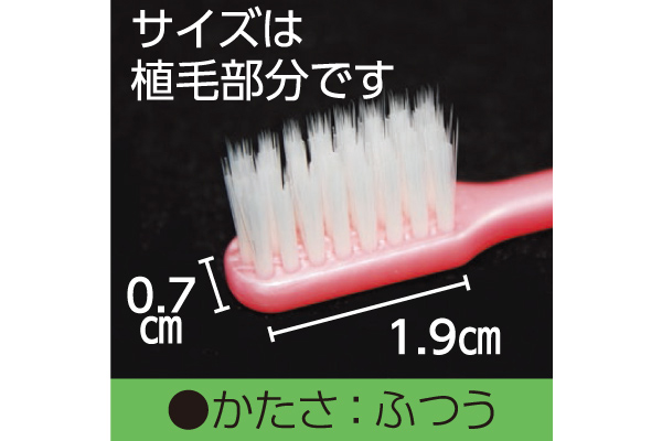 ４０代からの磨きやすい歯ブラシ先細毛タイプ