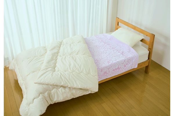 [今治産]タオルケット　バラ柄