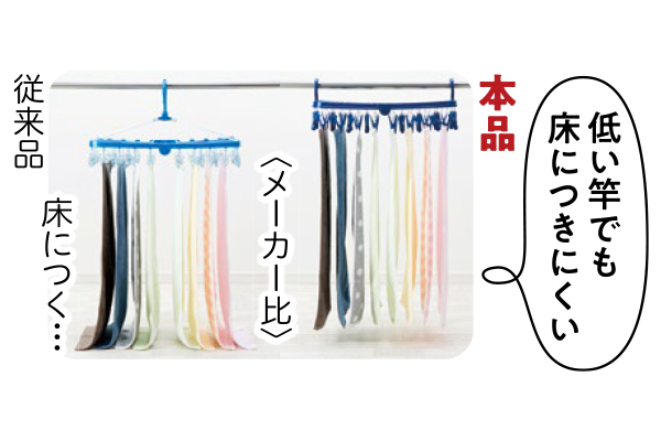 ダイレクト角ハンガー[ロングピンチ32]