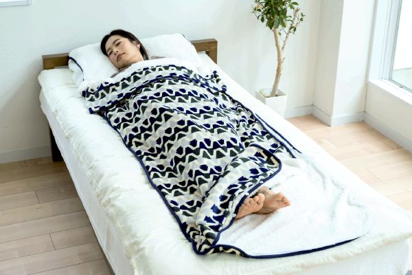 ふんわりあったか毛布寝袋