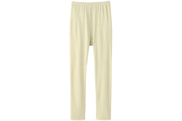 ぬくもりやわらか発熱パンツ（８分丈） Ｍベージュ