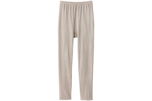 ぬくもりやわらか発熱パンツ（８分丈） Ｍローズグレー