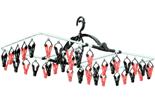 取り込みやすいアルミ角ハンガー