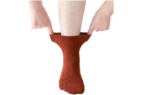 口ゴムゆったりあったかリンクスソックス