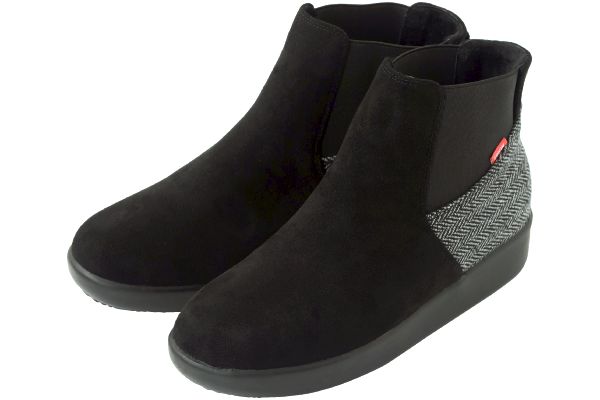 ＥＤＷＩＮ　らくはき撥水あったかブーツ ２３．０ｃｍブラック