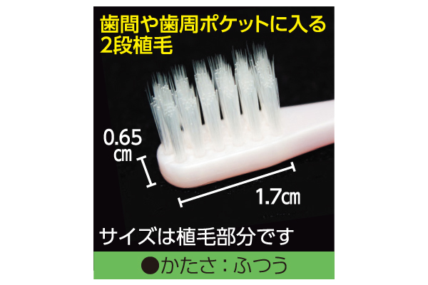 磨きやすい歯ブラシ