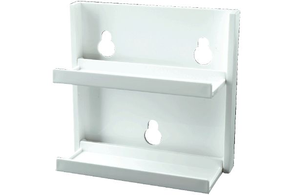 【ネット限定】［モチーフ］ラップホルダー2段　　ホワイト　