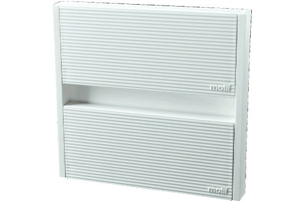 【ネット限定】［モチーフ］ラップホルダー2段　　ホワイト