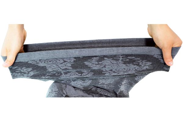 綿混ローズ柄ジャガードブラタンク