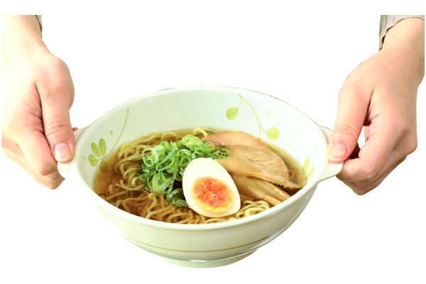[美濃焼]よつば手付ラーメン丼
