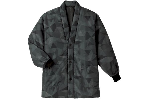 軽くて暖かメンズはんてん Ｍ〜Ｌチャコール