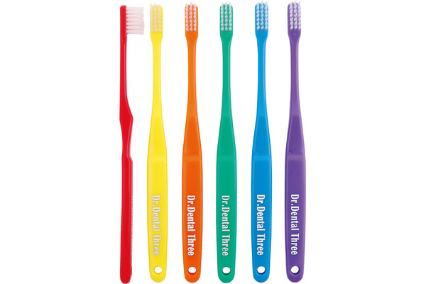 [Ｄｒ．デンタルスリー]歯医者さんが考えた密毛先細毛歯ブラシ