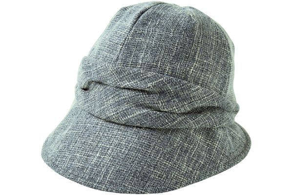 小顔魅せ耳まであったか帽子 グレー