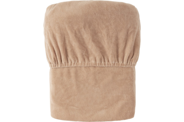 やわらかコットンワンタッチシーツ １０５×２００ｃｍベージュ