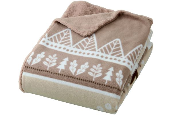 ベアータッチあったか掛けふとんカバー （シングル）ビレッジ　モカ