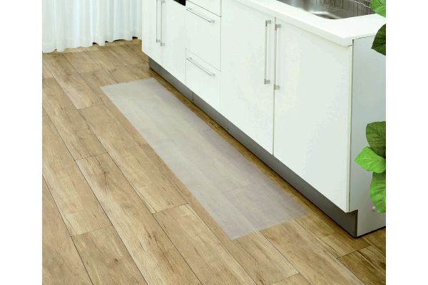 ぴたっとズレにくいフローリングマット　クリア 40×180ｃｍ