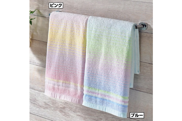 ［今治タオルブランド］手軽にバスタオル ピンク