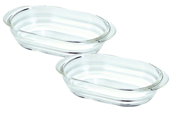 [ハリオ]耐熱ガラス製グラタン皿