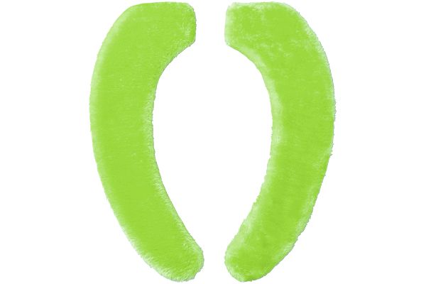 ふわふわ便座シート グリーン