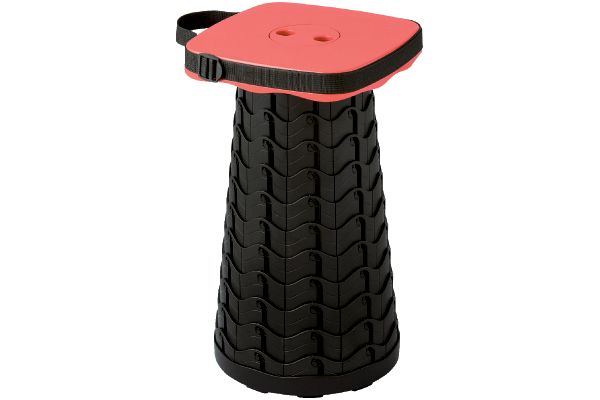 のびのびスツール レッド