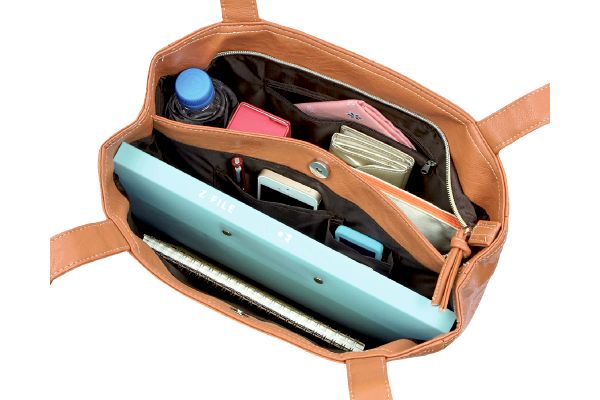 すっきり整頓お出かけトートバッグ