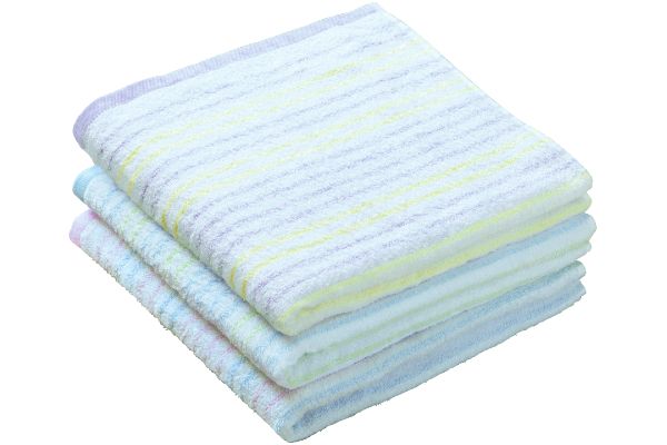 徳用ボーダー柄バスタオル