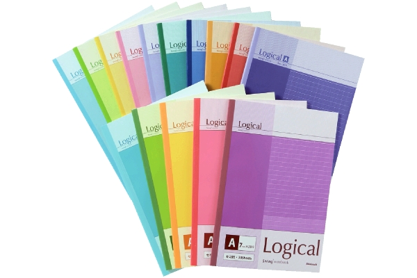 ロジカルノート　30枚15冊色込みパック