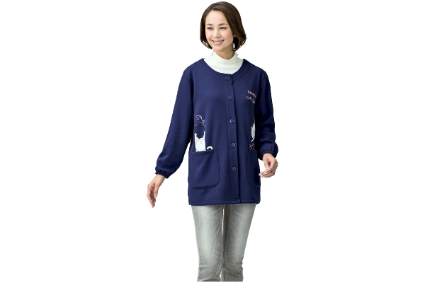 まるで毛布のようなかっぽう着