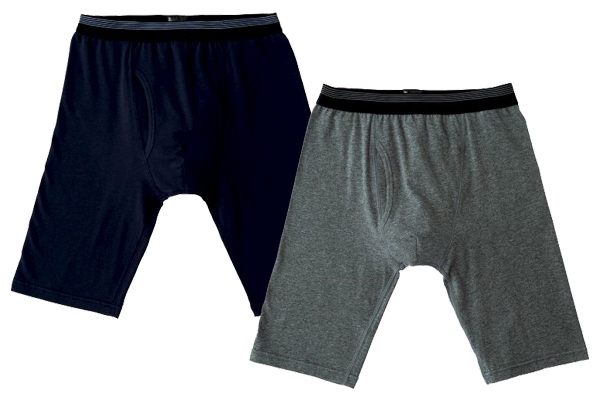 ロングボクサーパンツ ２色組