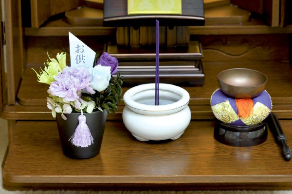 プリザーブドフラワー仏花